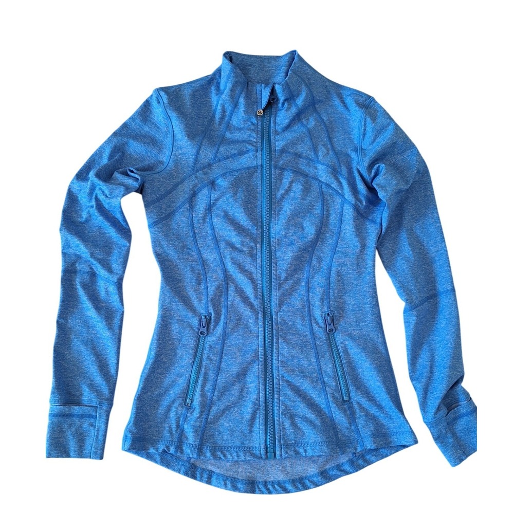 Lululemon Define Jacket Full Zip Women's Size 6 Blue